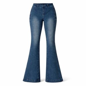 Zoe + Phoebe Slim flare High Rise Jeans Women’s Size 10 Dark Wash Stretch 10/31